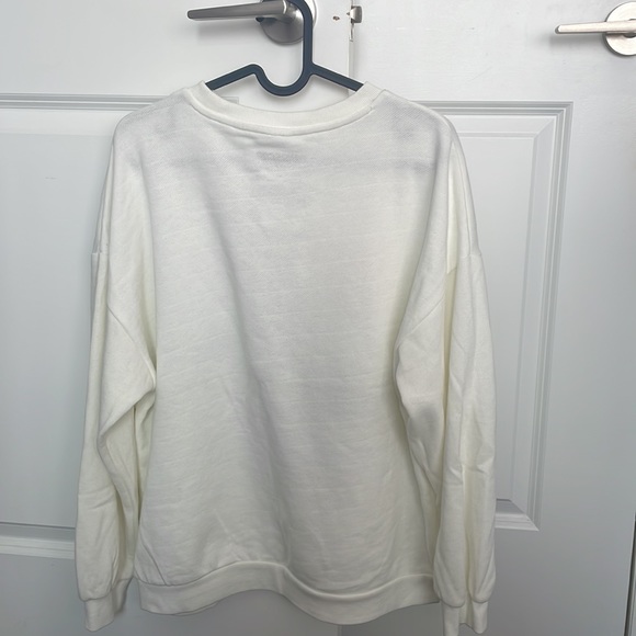 Urban Planet: NASCAR Oversized White/Cream Crewneck - Picture 2 of 4